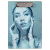 "Woman in Blue" クリップボード (正面)