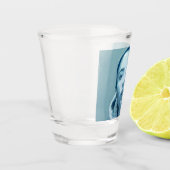 "Woman in Blue" ショットグラス (左)