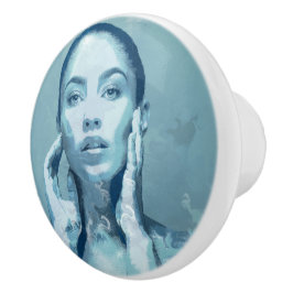 "Woman in Blue" セラミックノブ