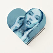 "Woman in Blue" ノートブック (裏面)