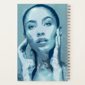 "Woman in Blue" ノートブック (裏面)