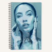 "Woman in Blue" ノートブック (正面)