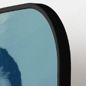 "Woman in Blue" ピックルボールラケット (左詳細)