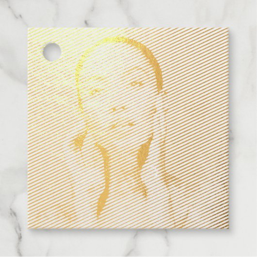 "Woman in Blue" フェイバータグ (正面)