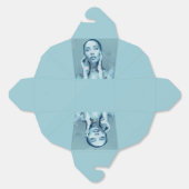 "Woman in Blue"  フェイバーボックス (見開き)