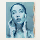 "Woman in Blue" プランナー手帳 (裏面)