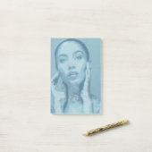 "Woman in Blue"  ポストイット (デスク上)
