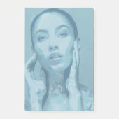 "Woman in Blue"  ポストイット (正面)