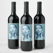 "Woman in Blue" ワインラベル (ボトル)