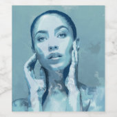 "Woman in Blue" ワインラベル (シングルラベル)