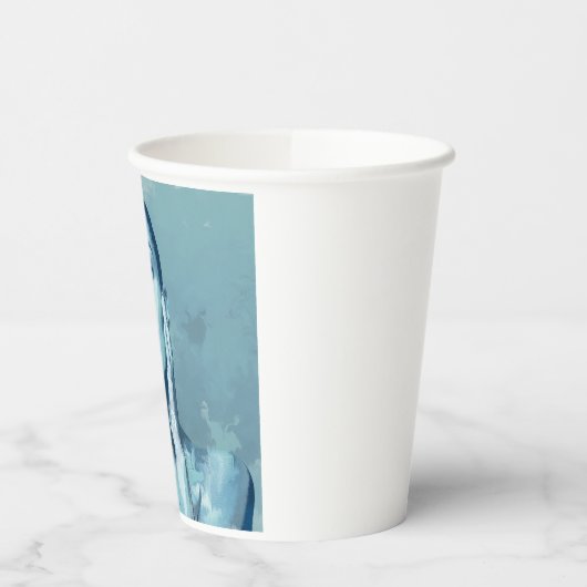 "Woman in Blue" 紙コップ (左)