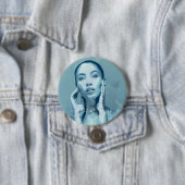"Woman in Blue" 缶バッジ (インサイチュ)
