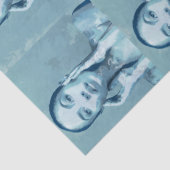 "Woman in Blue" 薄葉紙 (詳細)