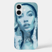 "Woman in Blue" Case-Mate iPhoneケース (裏面)
