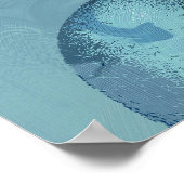 "Woman in Blue" Poster mat ポスター (角)