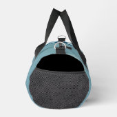 "Woman in Blue" Premium Canvas ダッフルバッグ (右)