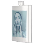 "Woman in Blue" Premium Canvas  フラスク (左)