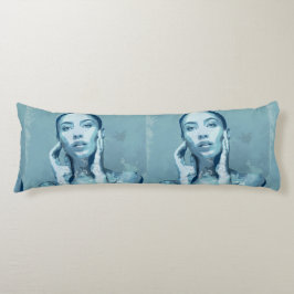 "Woman in Blue" Premium Canvas  ボディピロー