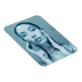 "Woman in Blue" Premium Canvas  マグネット (右側)