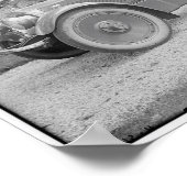 Woman in Car 1900 - Vintage image ポスター (角)