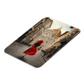 Woman in Florence Italy Travel マグネット (左側)