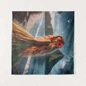 Woman in Grass Skirt タペストリー (正面(横))