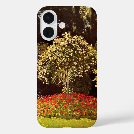 Woman in the Garden by Claude Monet Case-Mate iPhoneケース (裏面)