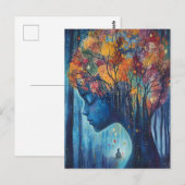 Woman in the Trees ポストカード (正面/裏面)