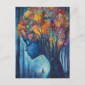 Woman in the Trees ポストカード (正面)