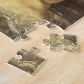 Woman in the waves by Gustave Courbet ジグソーパズル (側面)