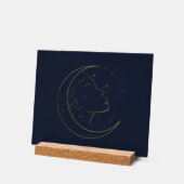 Woman Line Art Personalized Poster アクリルサイン (傾斜)