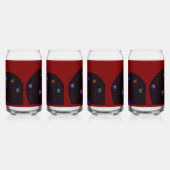 Woman of Color Animation ガラス缶 (左)