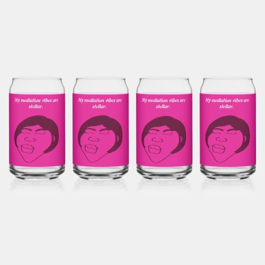 Woman of Color Meditation ガラス缶 (正面)