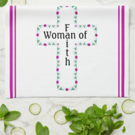Woman of faith キッチンタオル