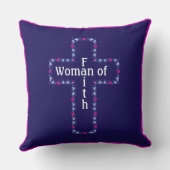 Woman of faith クッション (裏面)