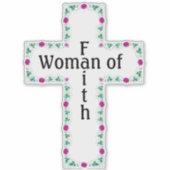 Woman of faith シール (正面)