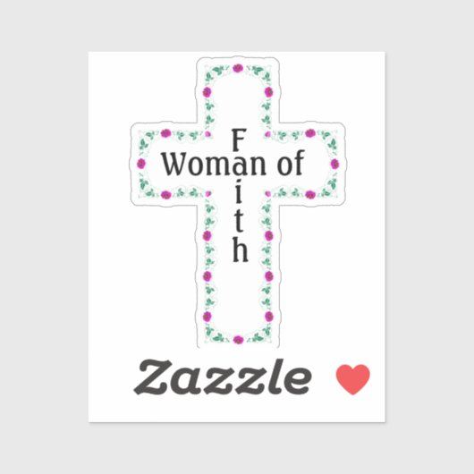 Woman of faith シール (シート)