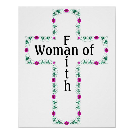 Woman of faith ポスター (正面)