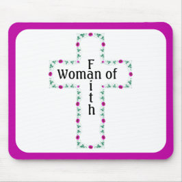 Woman of faith マウスパッド