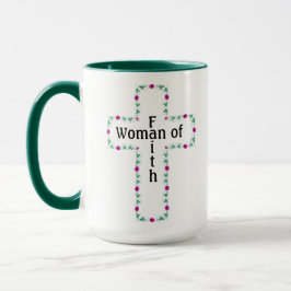 Woman of Faith マグカップ