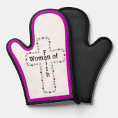 Woman of faith 鍋つかみ (正面/裏面)