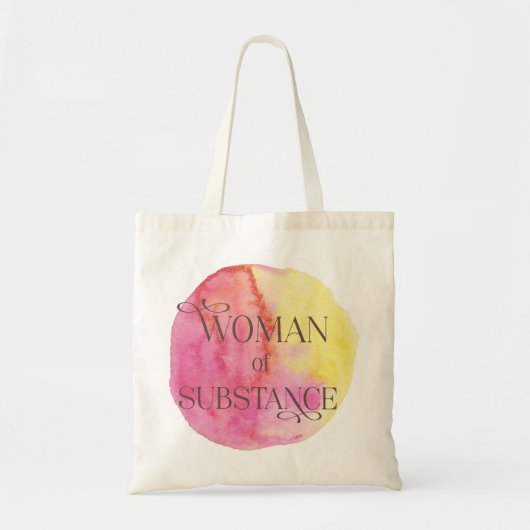 Woman of Substance Tote Bag トートバッグ (正面)