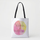 Woman of Substance Tote Bag トートバッグ (正面)
