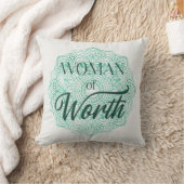 Woman of Worth クッション (ブランケット)