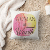 Woman of Worth クッション (ブランケット)