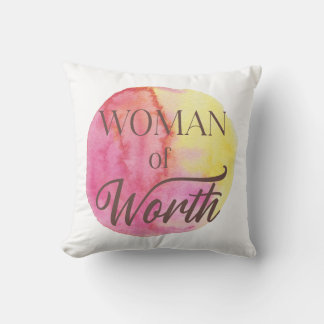 Woman of Worth クッション