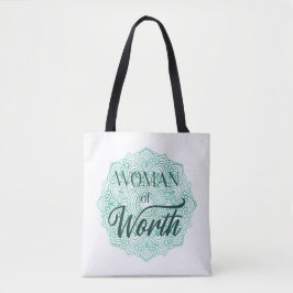 Woman of Worth Tote Bag トートバッグ