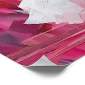 Woman Oil Painting Impasto Print, Women Poster ポスター (角)