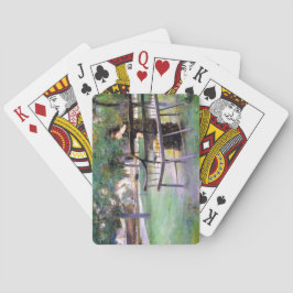 Woman on a Bench (by Edwin Austin Abbey) トランプ