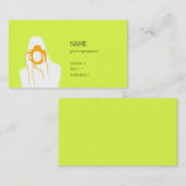 woman photographer 名刺 (正面/裏面)